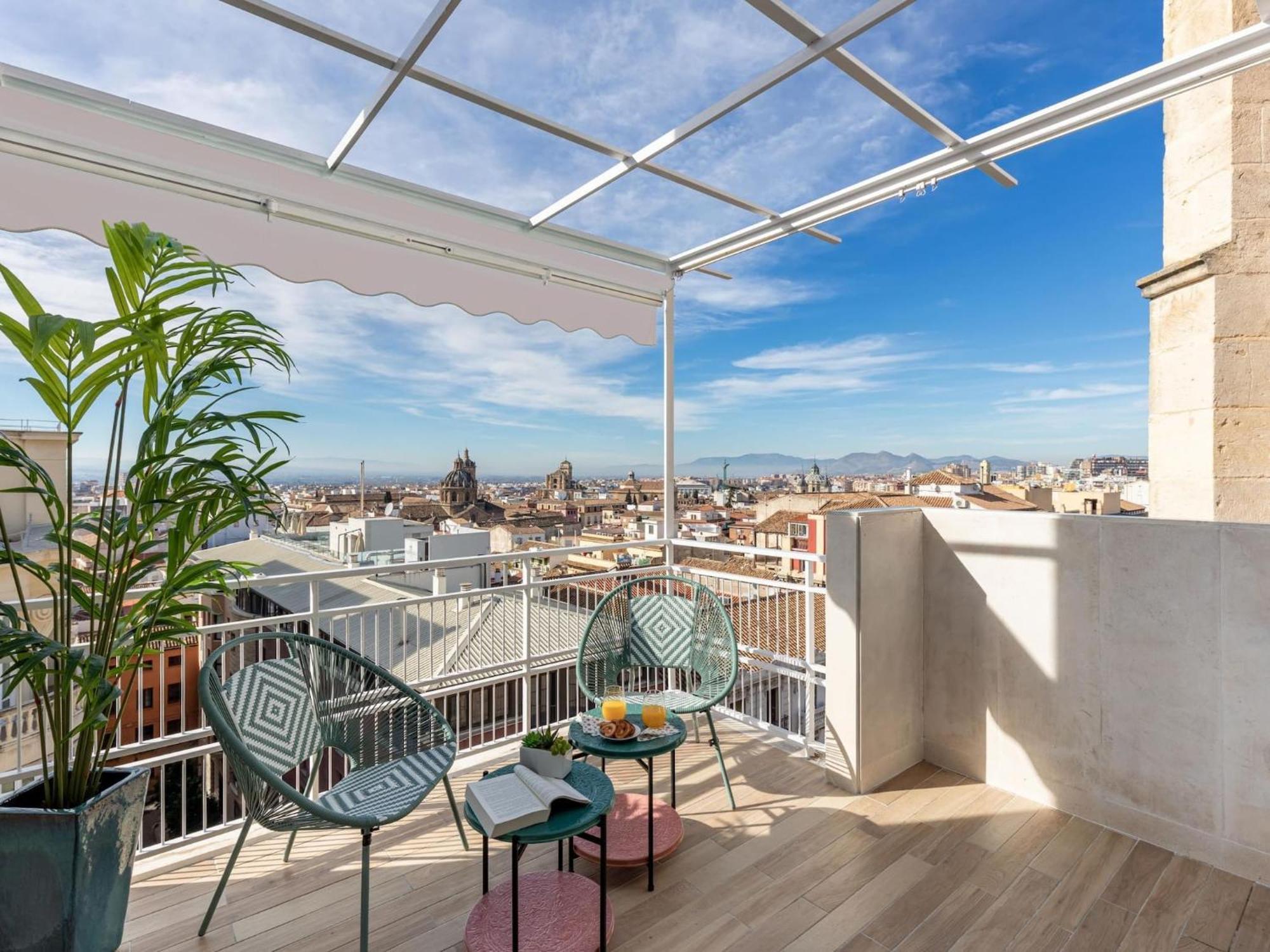 그라나다 Luxury Alhambra Penthouse Collection Gran Via 아파트 외부 사진